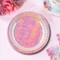 8 Count Iridescent Pink Paper Dinner Plates 9" Shiny Rainbow Plates for Unicorn & Mermaid Birthday Parties